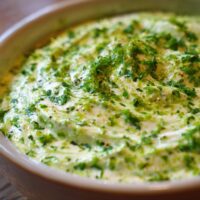 Bärlauch-Limetten-Dip