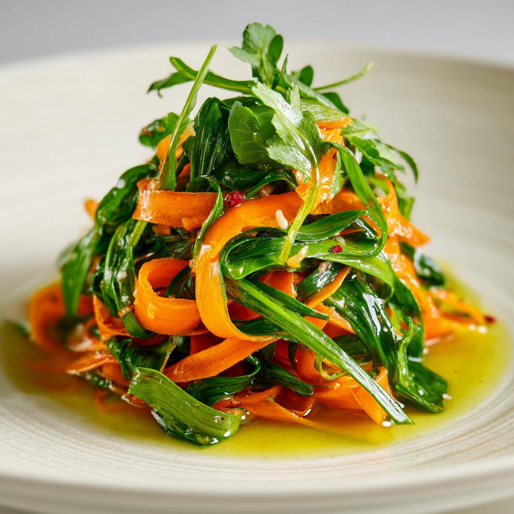 Bärlauch-Möhren-Salat