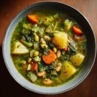 Bärlauch-Minestrone