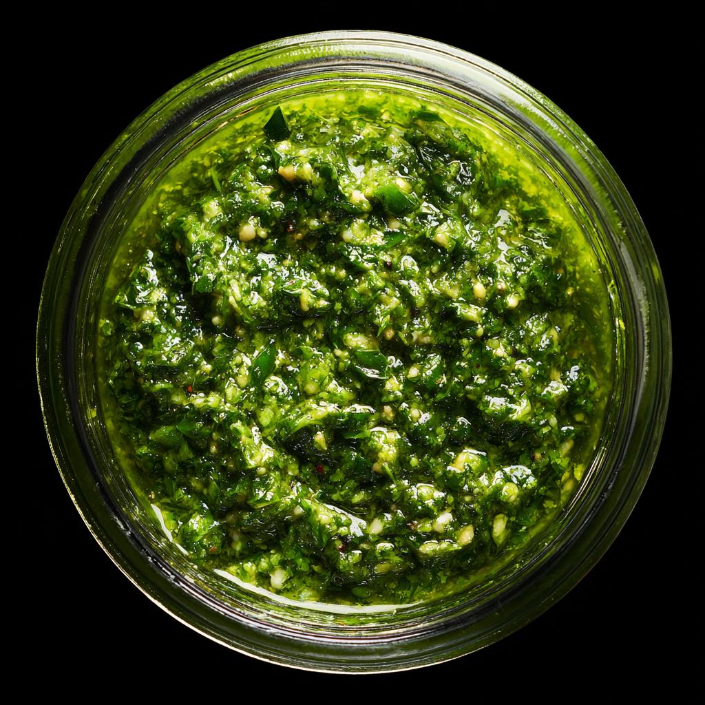 Bärlauch-Minzpesto