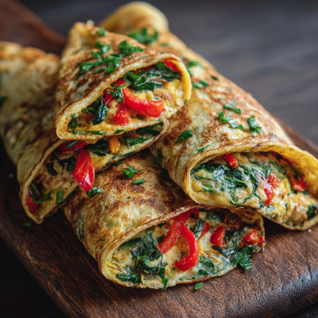 Bärlauch-Paprika-Tortilla - detail 1