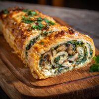 Bärlauch-Pilzstrudel