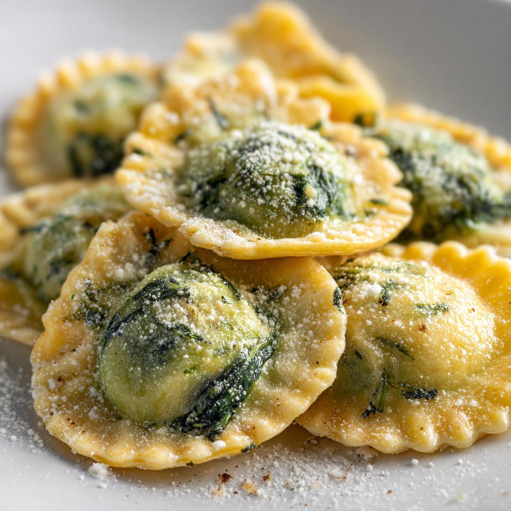Bärlauch-Ravioli - detail 1