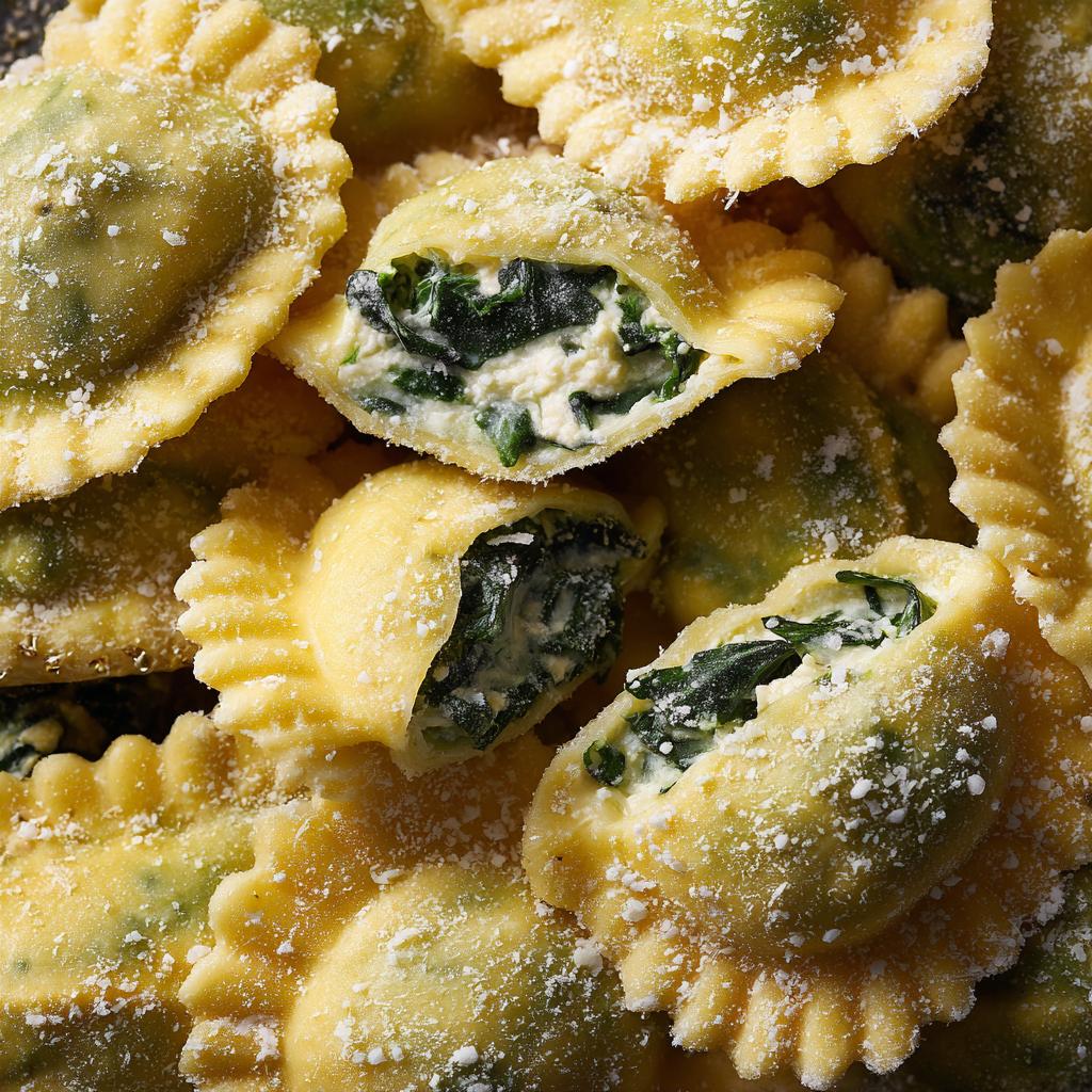 Bärlauch-Ravioli