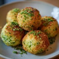 Bärlauch-Reisbällchen