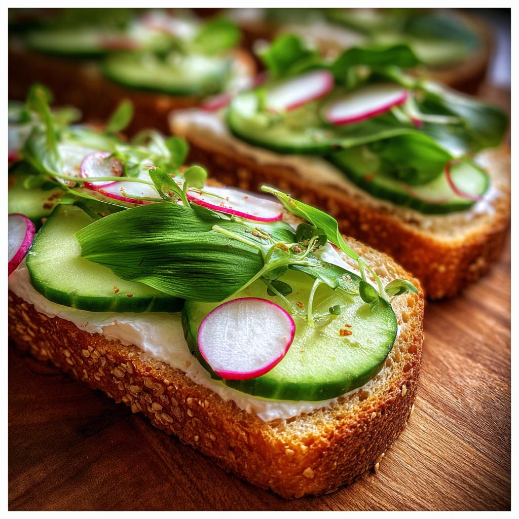 Bärlauch-Sandwich - detail 1