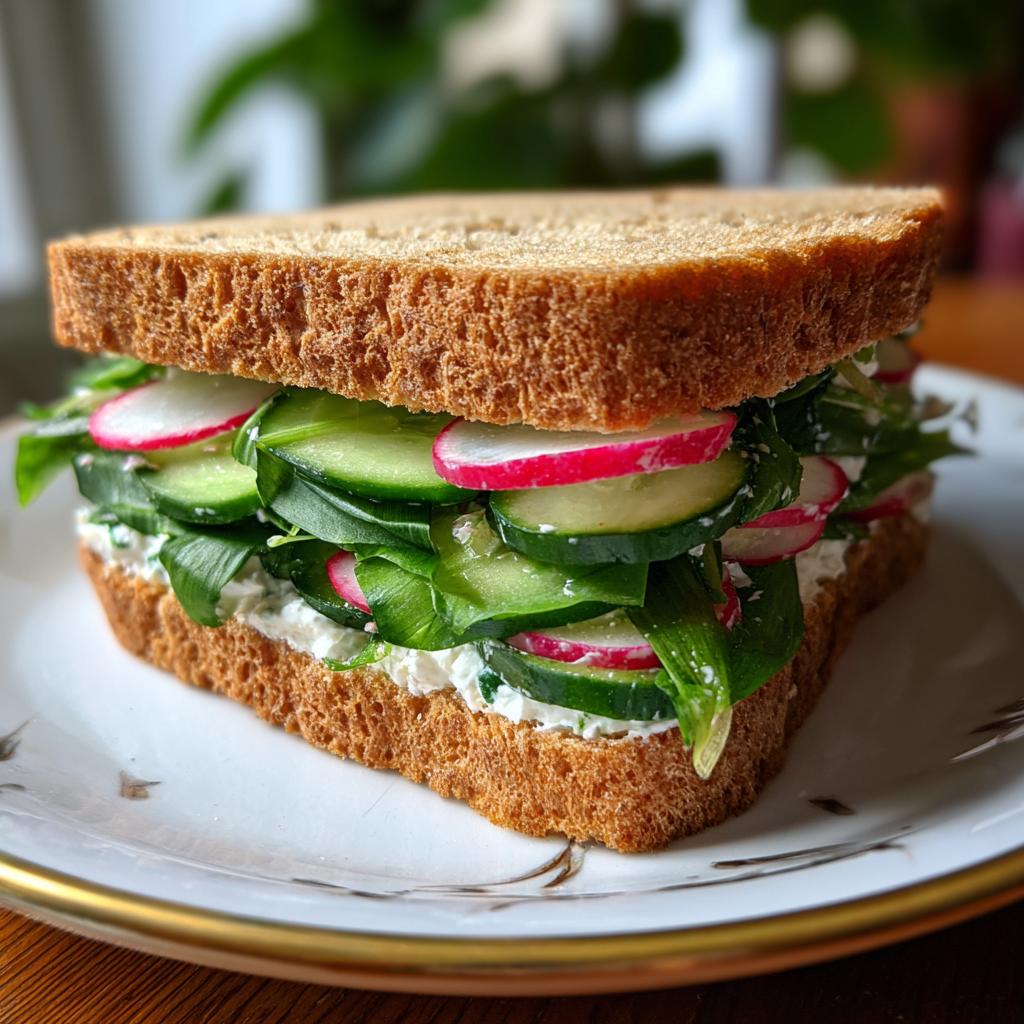 Bärlauch-Sandwich