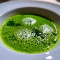 Bärlauch-Schaumsuppe