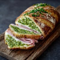Bärlauch-Schinkenbrot