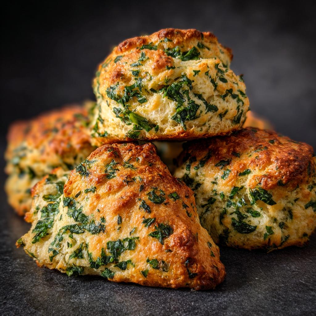 Bärlauch-Scones - detail 1