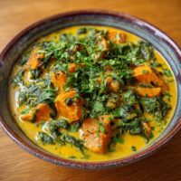 Bärlauch-Süßkartoffelcurry