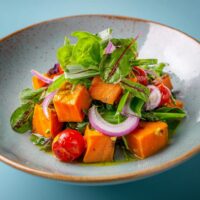 Bärlauch-Süßkartoffelsalat
