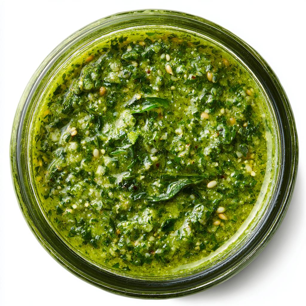 Bärlauch-Sonnenblumenkern-Pesto - detail 1