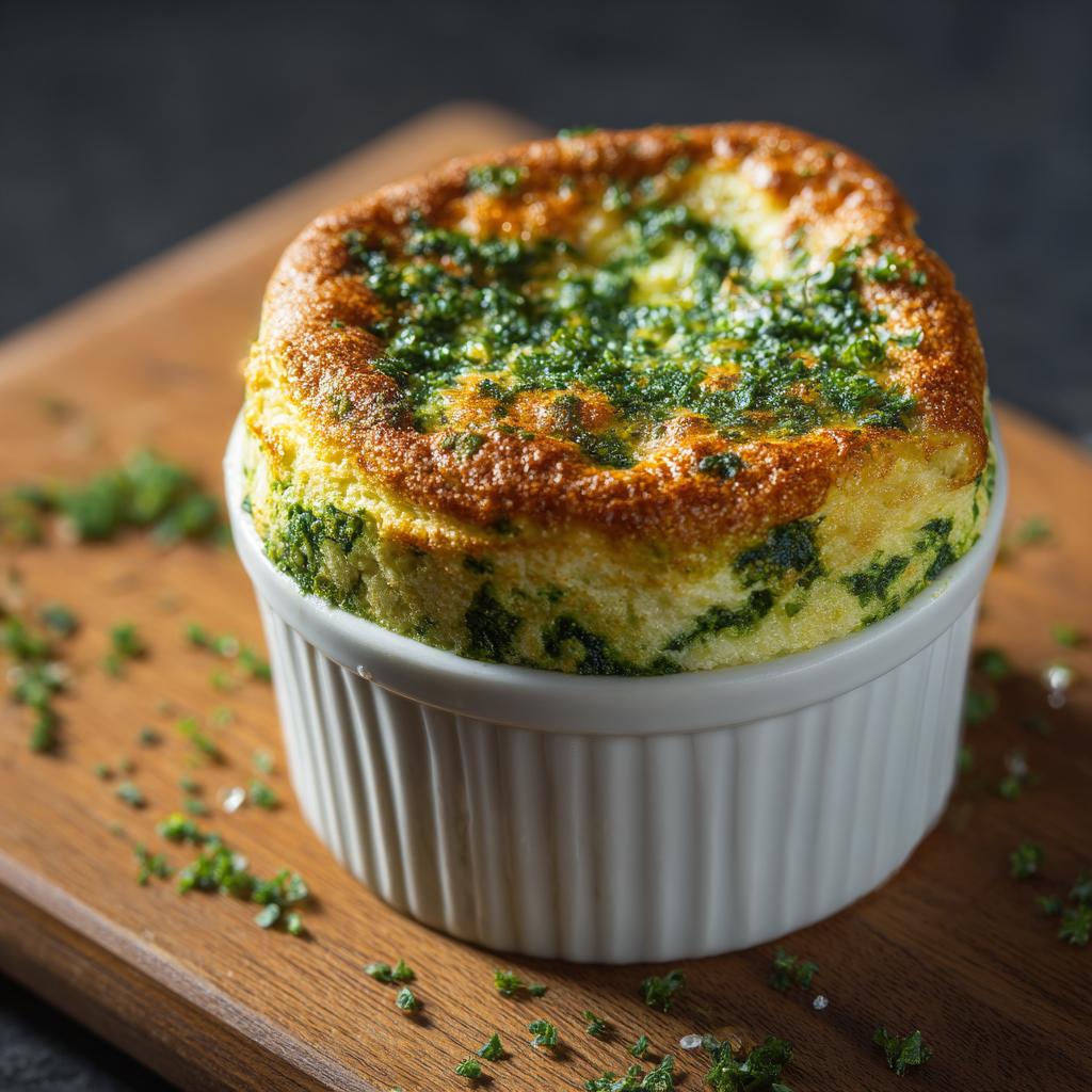 Bärlauch-Soufflé - detail 1