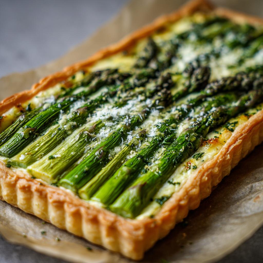 Bärlauch-Spargel-Tarte - detail 1