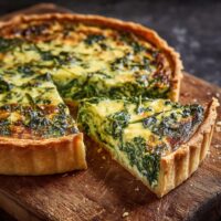 Bärlauch-Spinat-Quiche