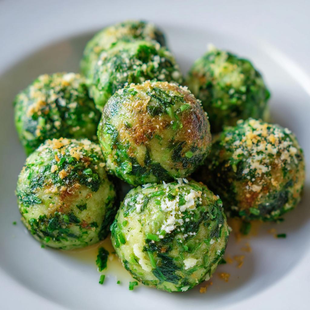 Bärlauch-Spinatknödel - detail 1