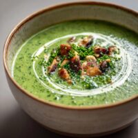 Bärlauch-Steinpilzsuppe