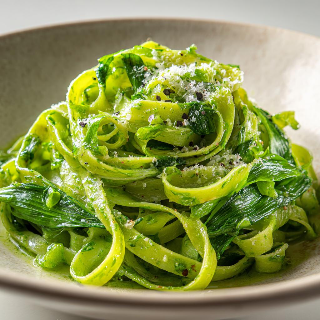 Bärlauch-Tagliatelle - detail 1