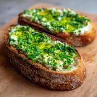 Bärlauch-Toast