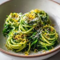 Bärlauch-Zitronenpasta