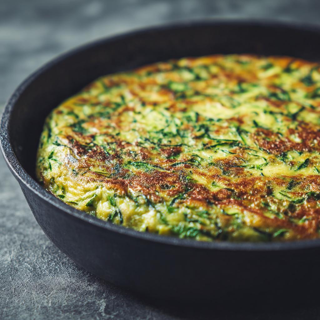 Bärlauch-Zucchini-Frittata - detail 1