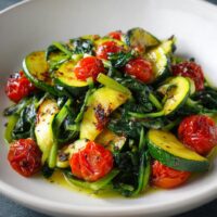 Bärlauch-Zucchini-Pfanne