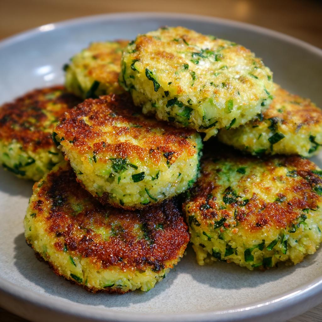 Bärlauch-Zucchini-Taler
