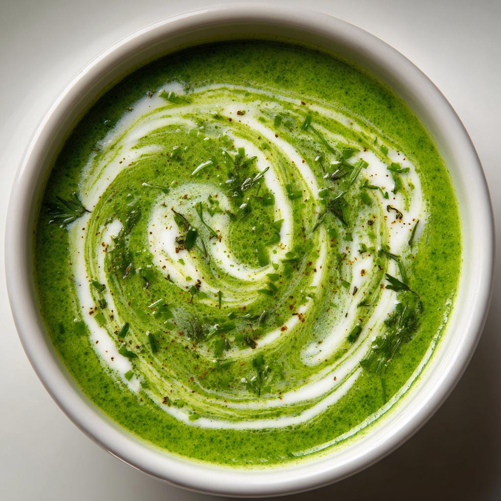 Bärlauchsuppe - detail 1