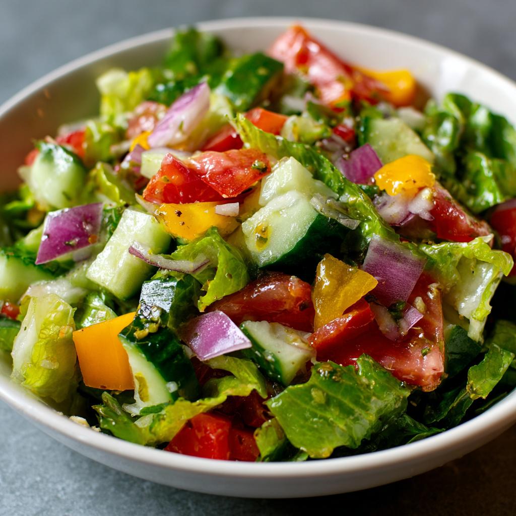 Bunter Chop-Salat - detail 1