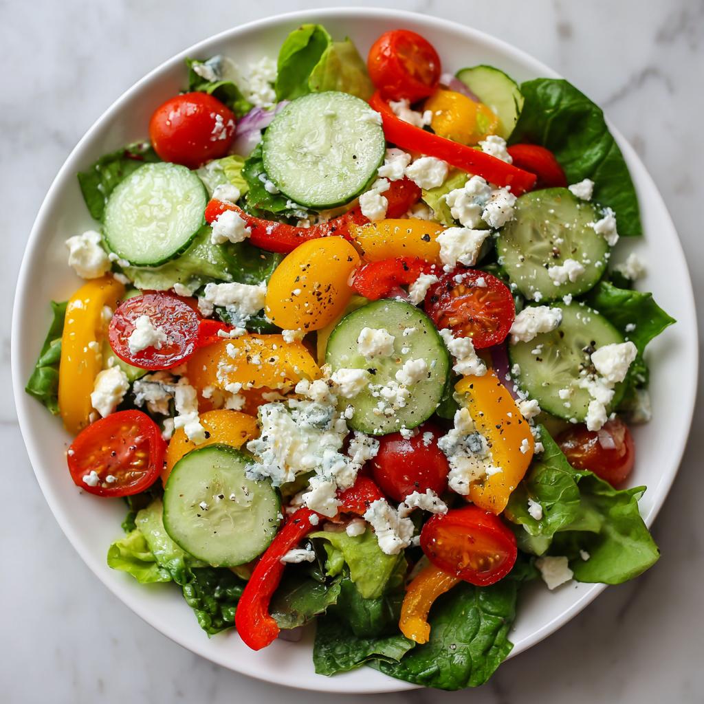 Bunter Salat mit Feta - detail 1
