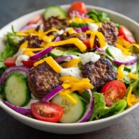 Burger Salat