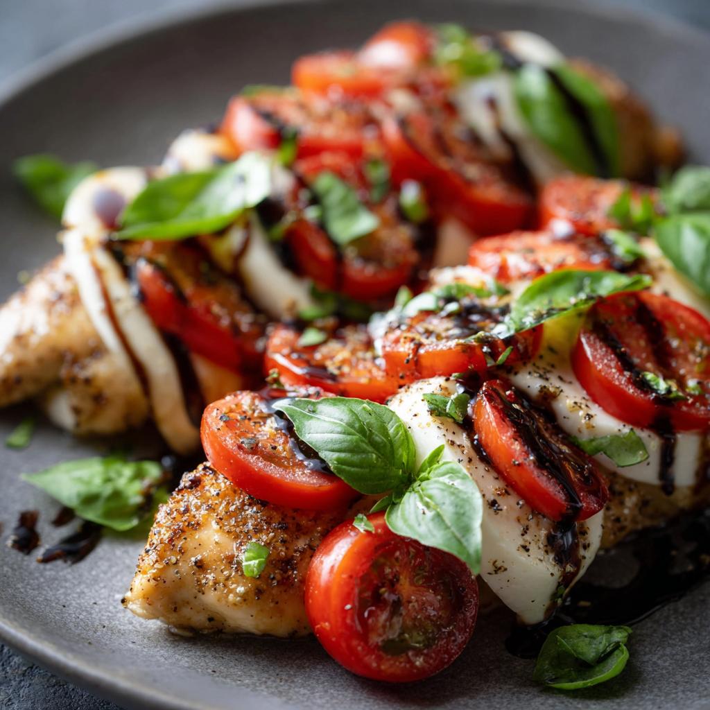 Caprese Hähnchenbrust