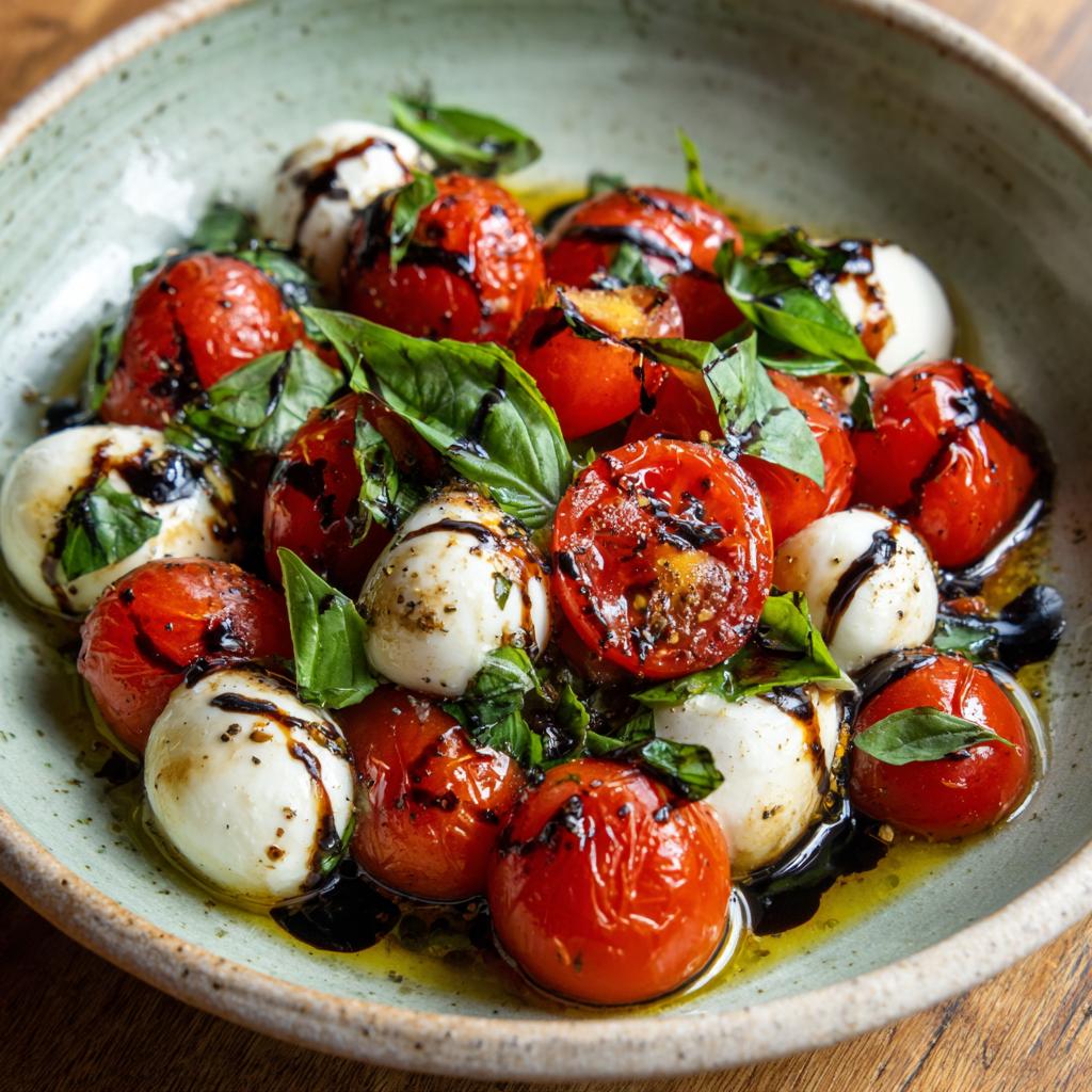 salat mozzarella - detail 1