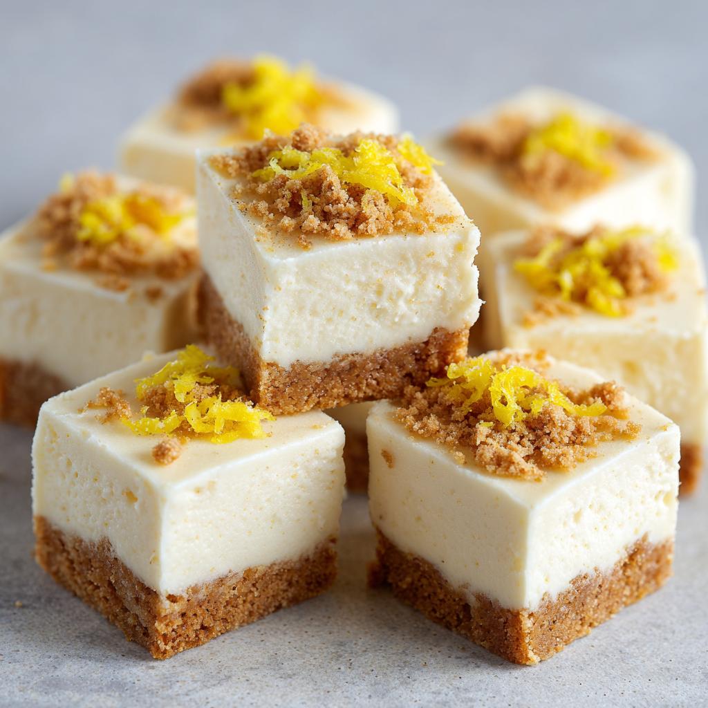 käsekuchen als fingerfood - detail 1