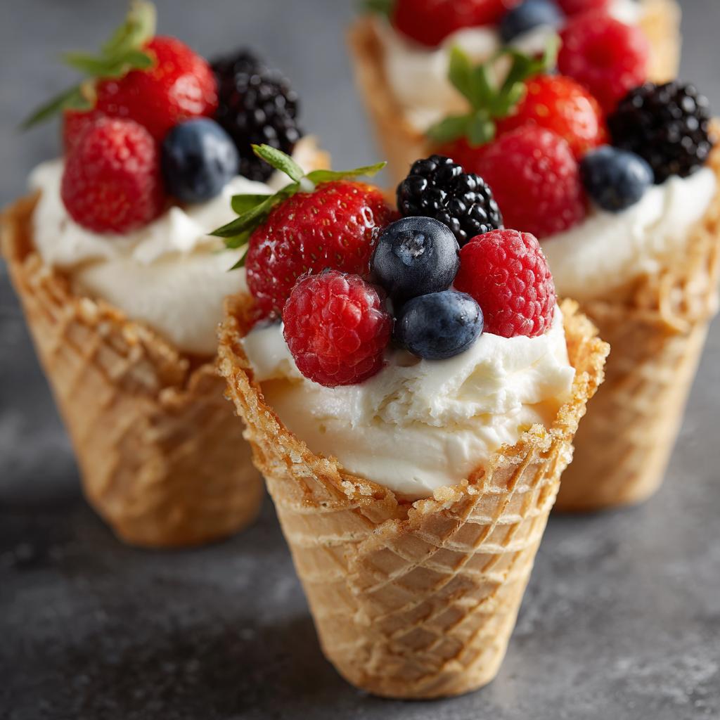 Cheesecake-Waffeln