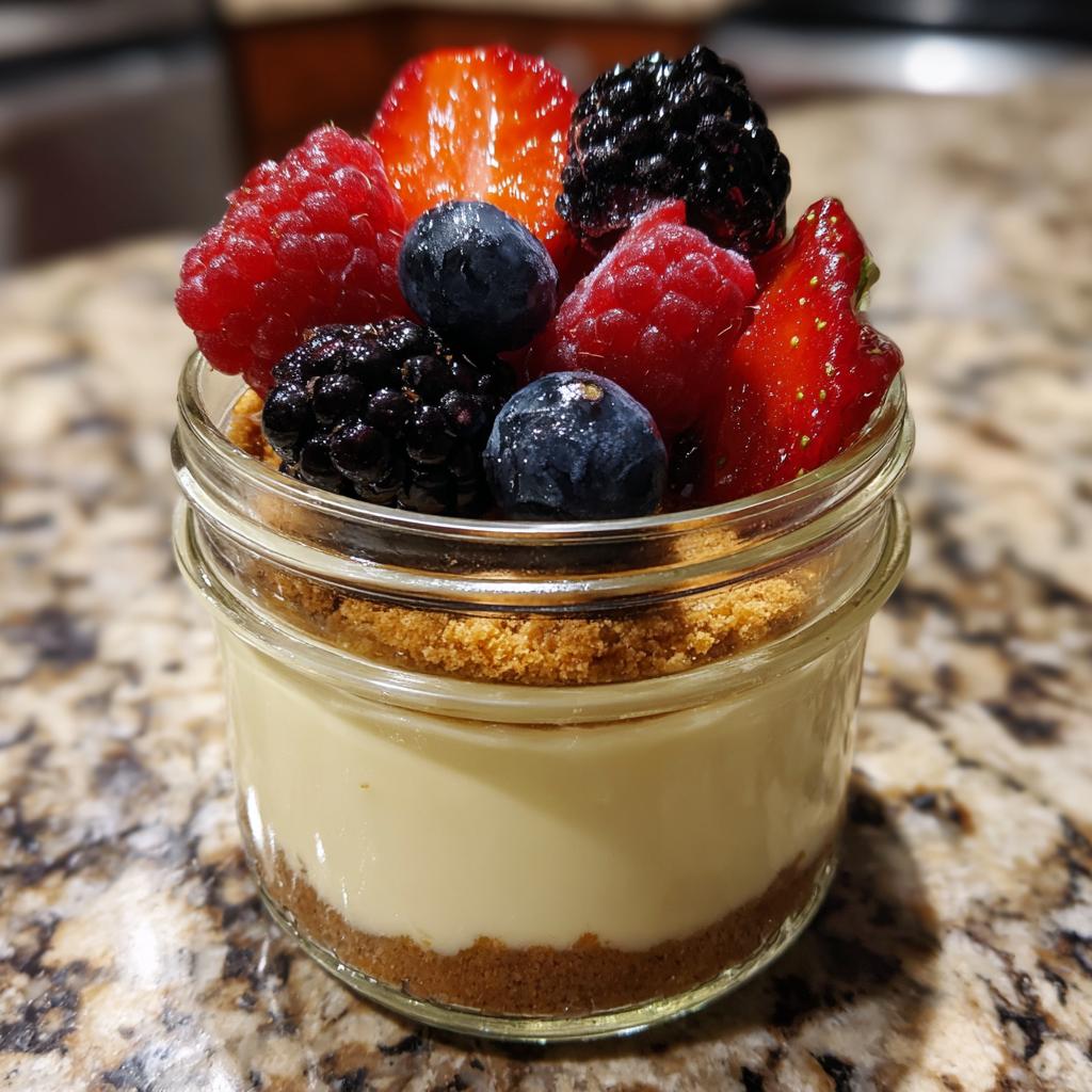Cheesecake im Glas