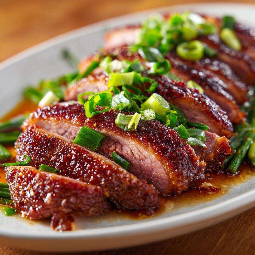Chinesische Entenbrust mit Honig und Fünf-Gewürze-Pulver - detail 1