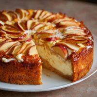Cremiger Apfelkuchen