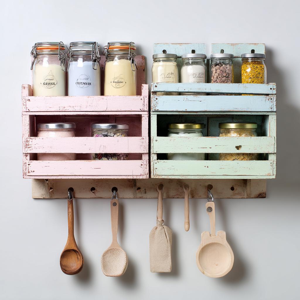 DIY Küchenorganizer - detail 1