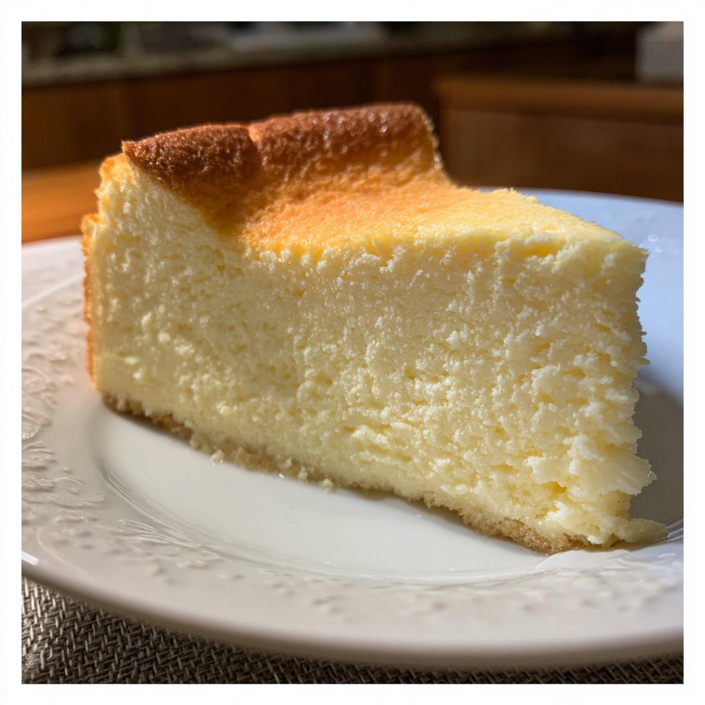 Drei-Zutaten Käsekuchen
