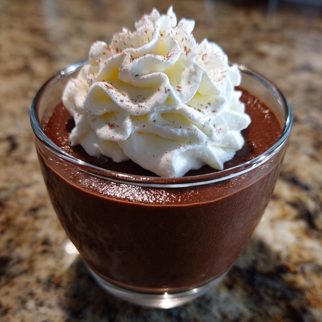 Dreikomponenten Schokoladenmousse