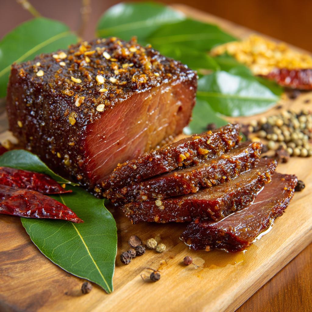 Eingelegter Rinderbraten