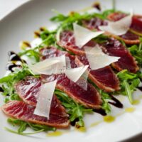 Entenbrust Carpaccio