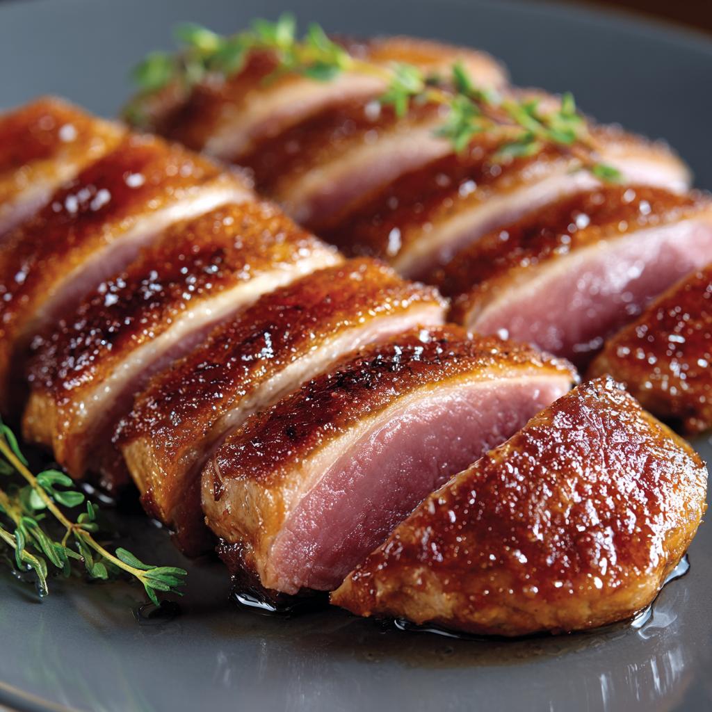 Entenbrust auf dem OptiGrill