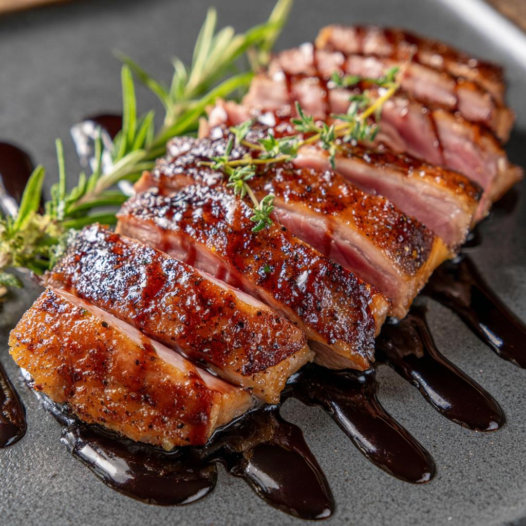 Entenbrustfilet mit Balsamico-Reduktion - detail 1