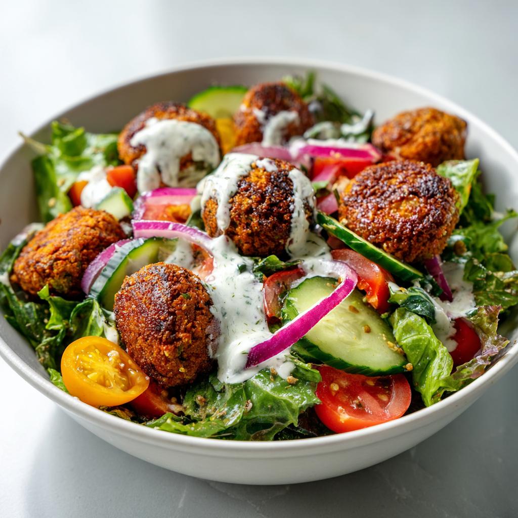 Falafel-Salat - detail 1