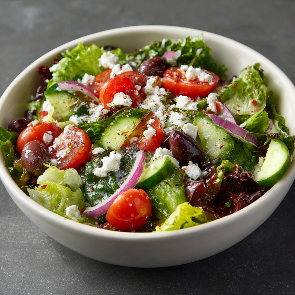 Feta-Oliven-Salat - detail 1