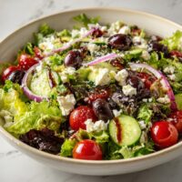 Feta-Oliven-Salat