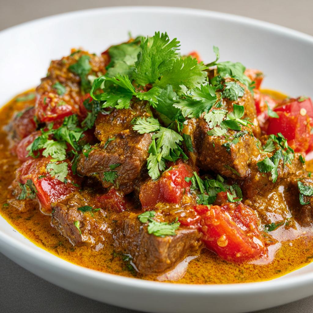 Fleisch Curry - detail 1